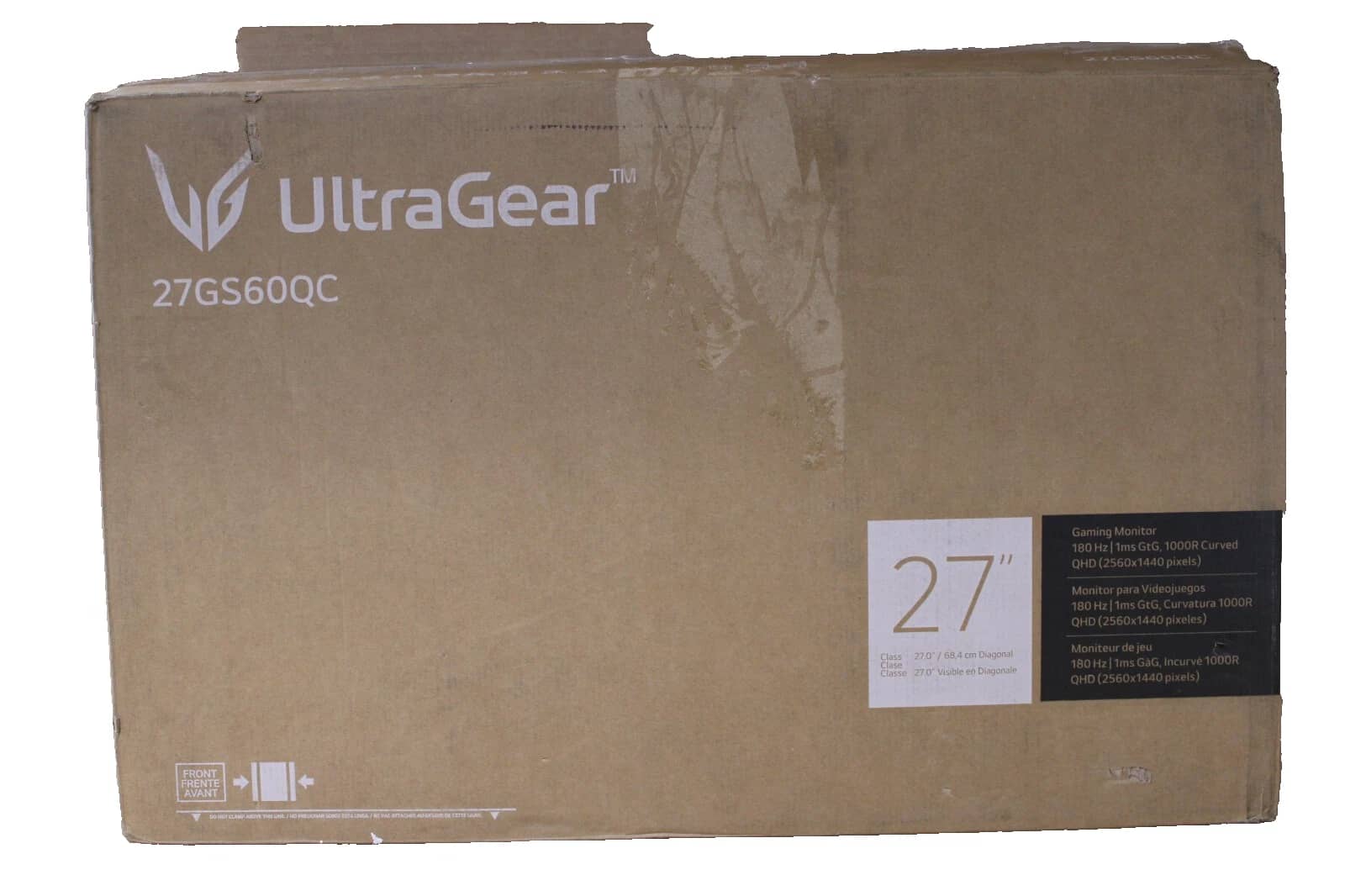 LG 27GS60QC-B Monitors New