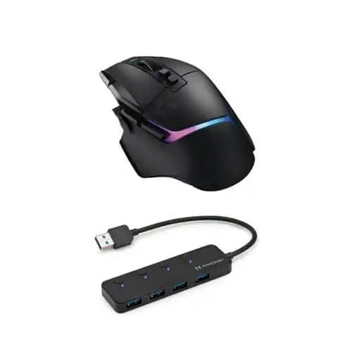 Logitech G502 X Plus Mice Black New