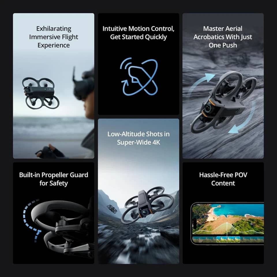 DJI Avata Quadcopters & Multirotors New