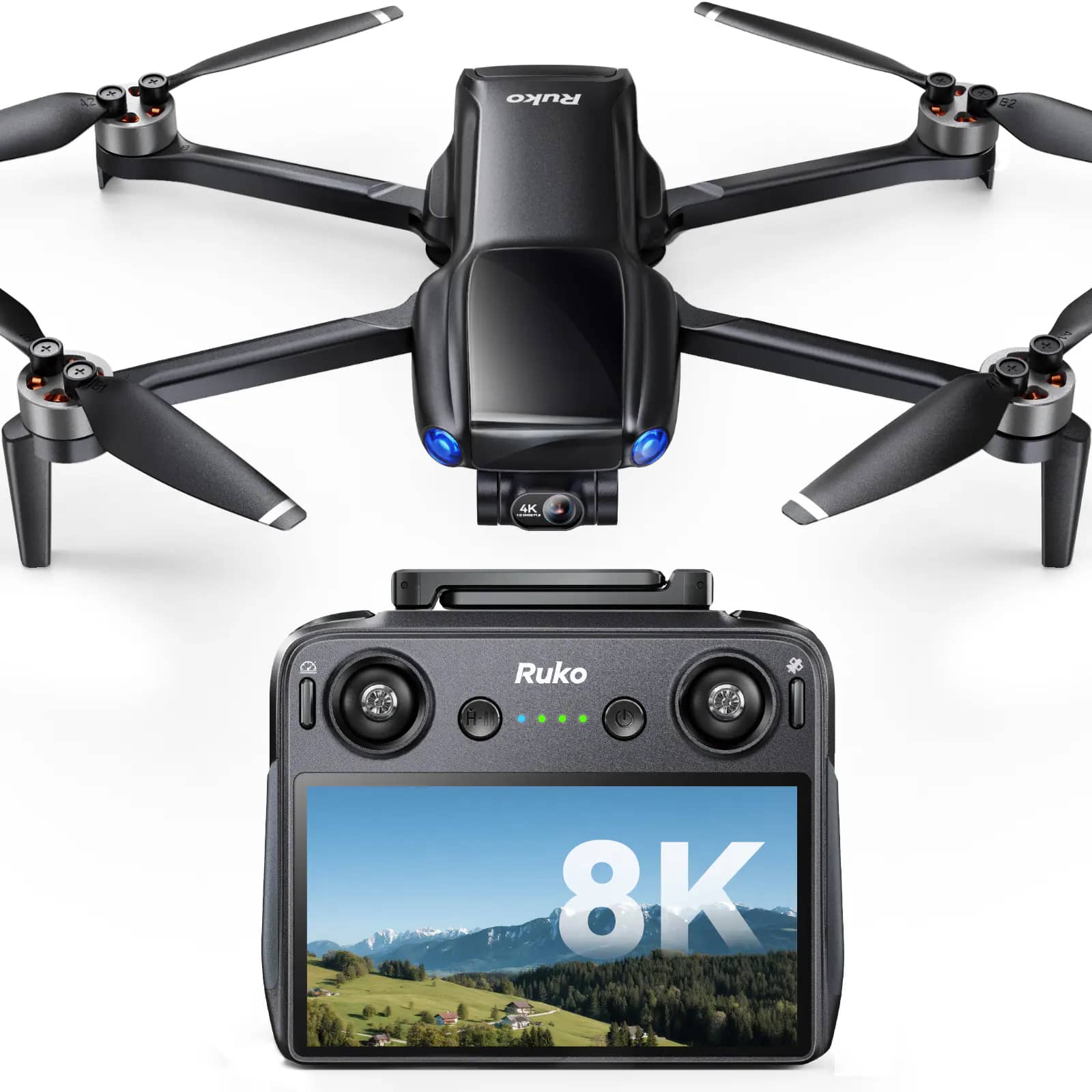 Ruko U11MINI 4K Quadcopters & Multirotors Black Drone Only New