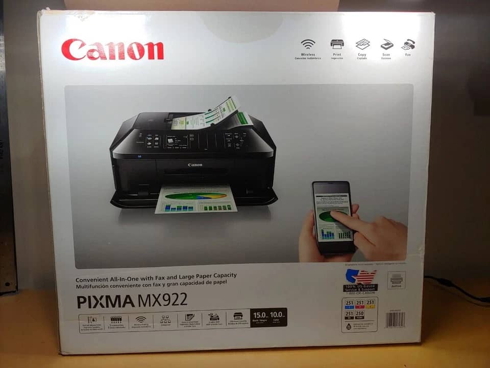 Canon Canon PIXMA MX922 Printers New