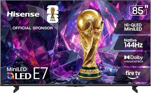 Hisense E7SF TVs 50 inch New