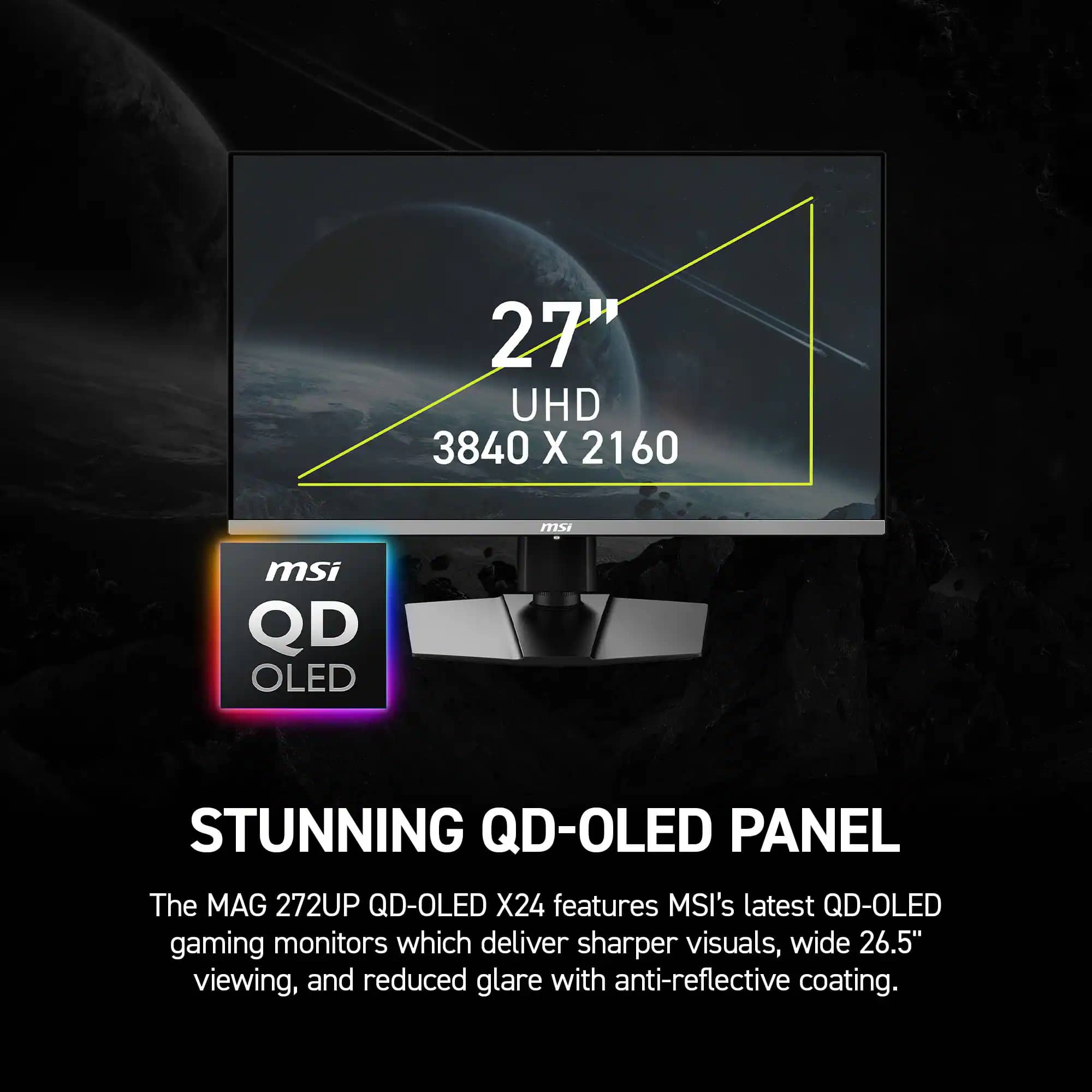 MSI MAG 272UP QD-OLED X24 Monitors New