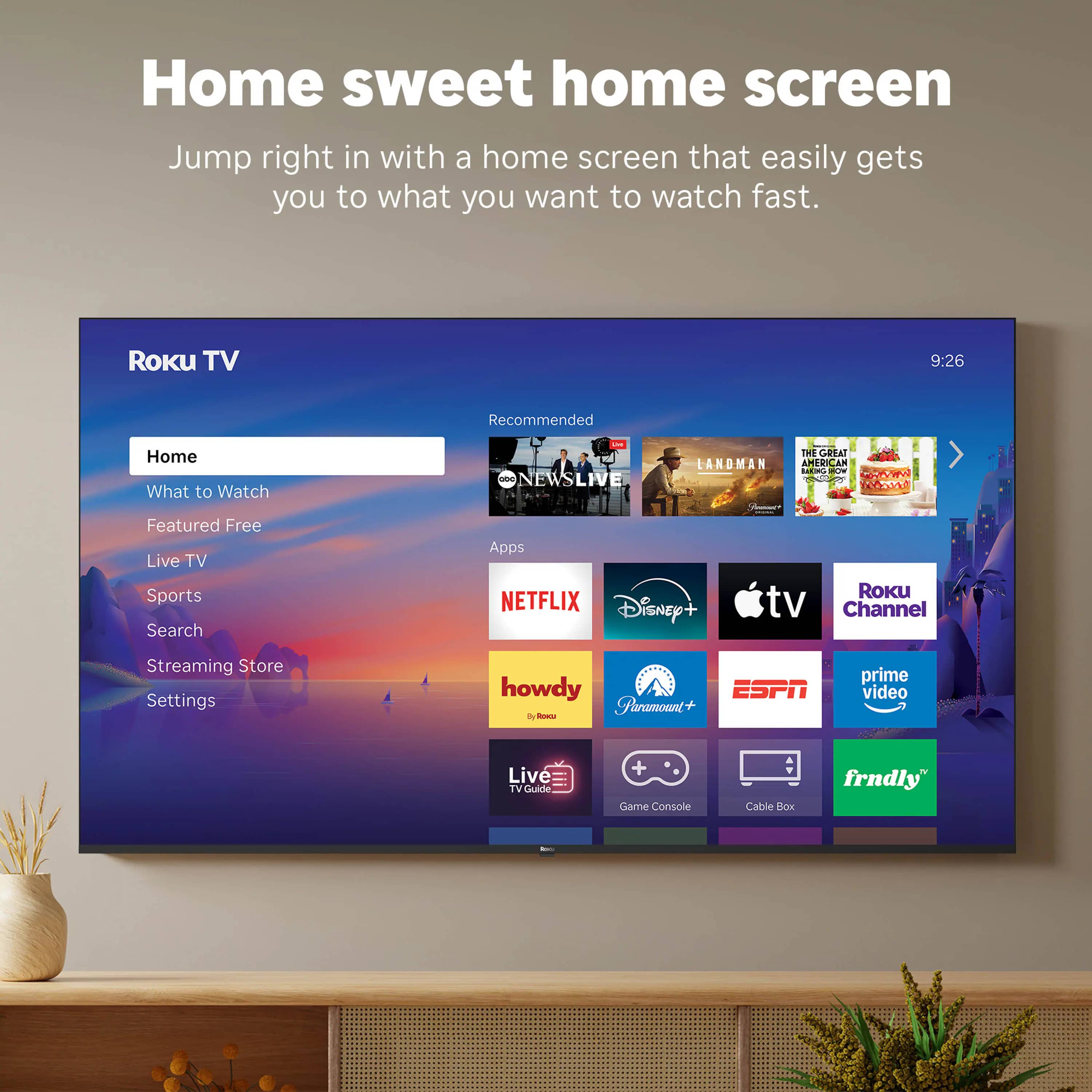 Roku R5D5 TVs 50 inch New