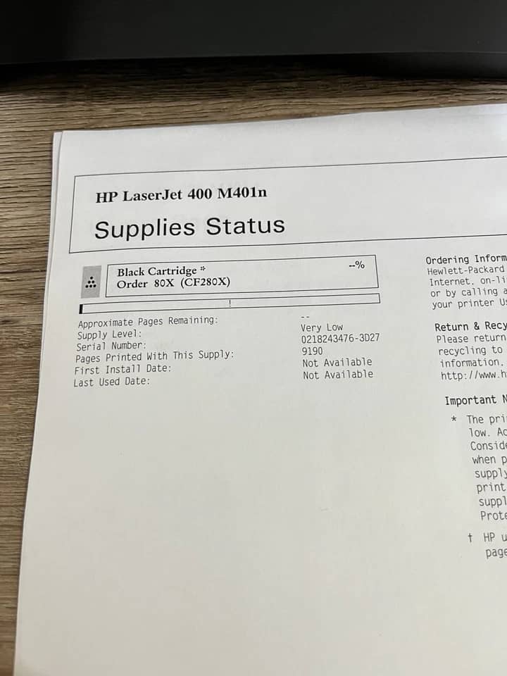 HP LaserJet Pro 400 Printers New
