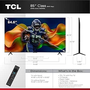 TCL QM64L TVs 55 inch New