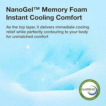 Novilla NAMMWV17 Mattresses New Twin 6"