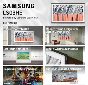 Samsung The Frame-LS03HE TVs 55 inch New