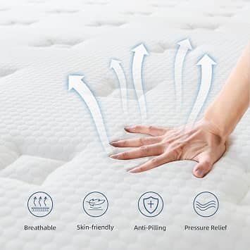 Gojef home GJH-12F Mattresses New Full 12"