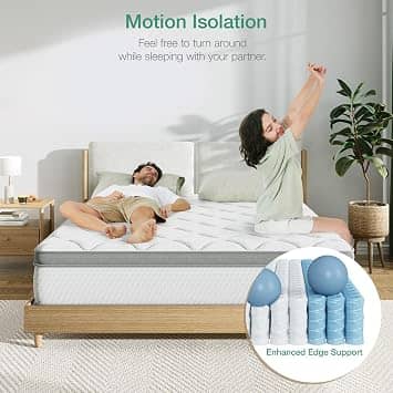 Novilla NAMSGYV5 Mattresses New Twin 10"