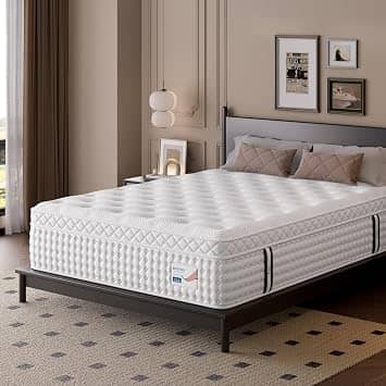 BedStory Adult Mattress Mattresses New Queen 12"