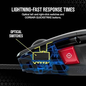 Corsair M65 RGB Ultra Mice Wired Black New