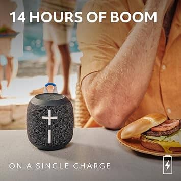 Ultimate Ears Wonderboom 4 Portable Bluetooth Speakers Black New
