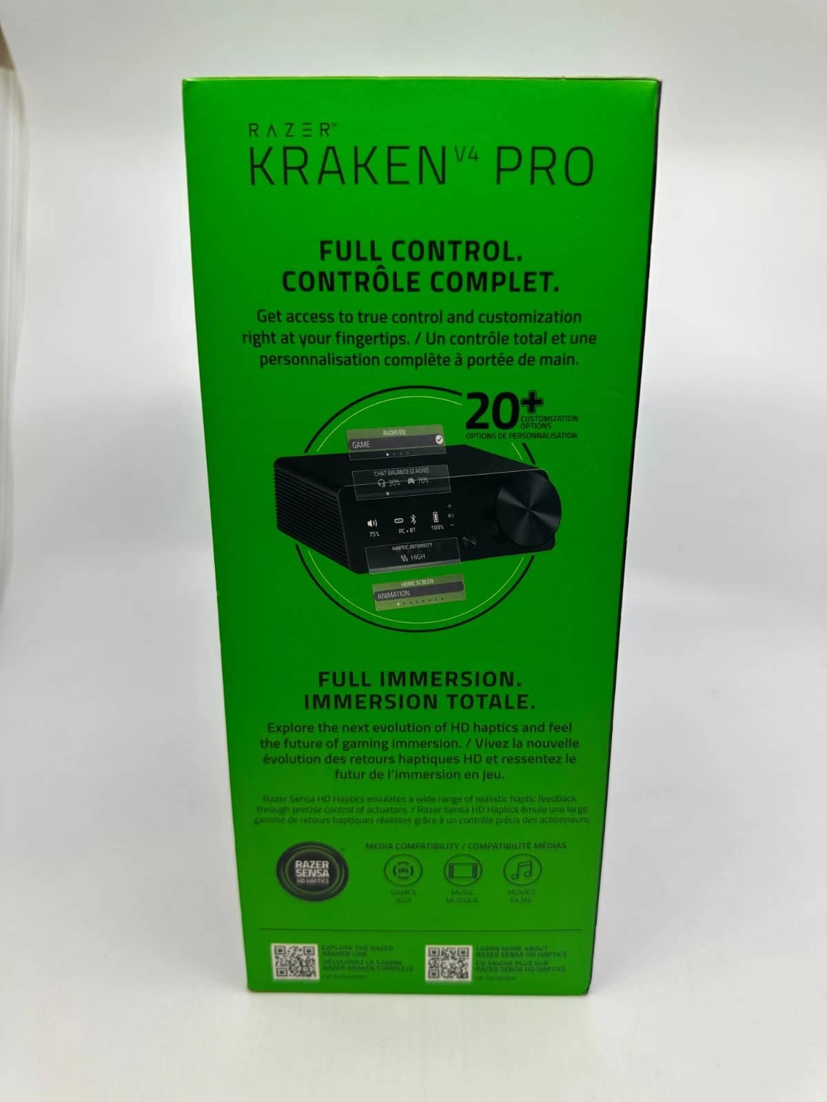 Razer Kraken V4 Pro Headphones & Earbuds Black Used - Good