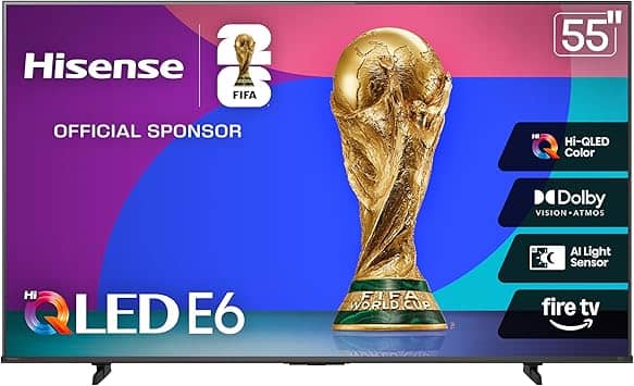 Hisense E6QF TVs 43 inch New