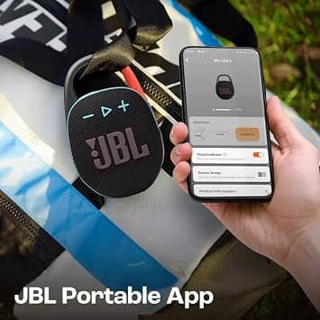 JBL Clip 5 Portable Bluetooth Speakers Black New