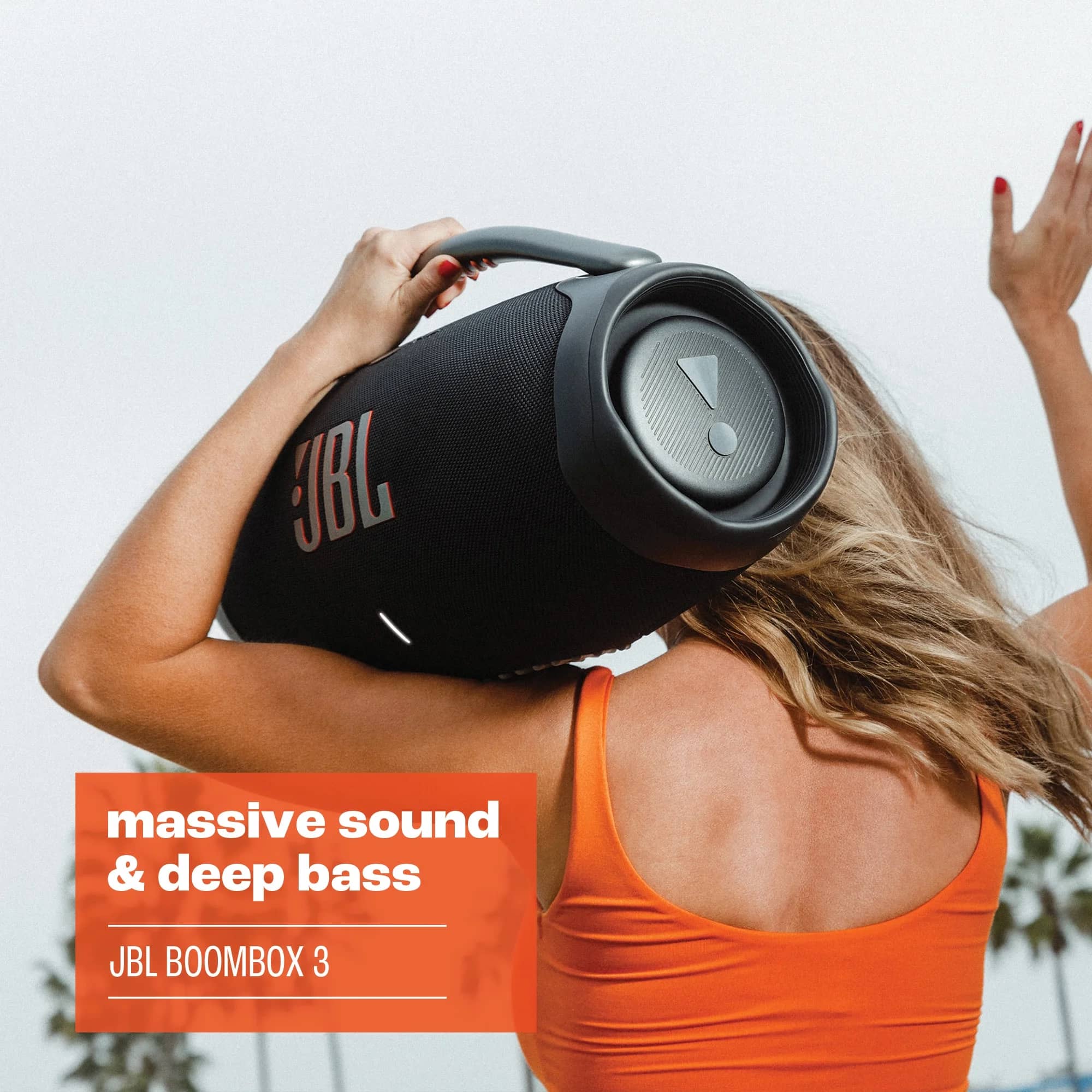 JBL Boombox 3 Portable Bluetooth Speakers Camo New