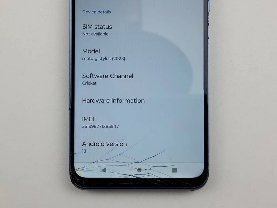 Motorola Moto G Stylus 2023 Cell Phones Blue Unlocked 64GB New