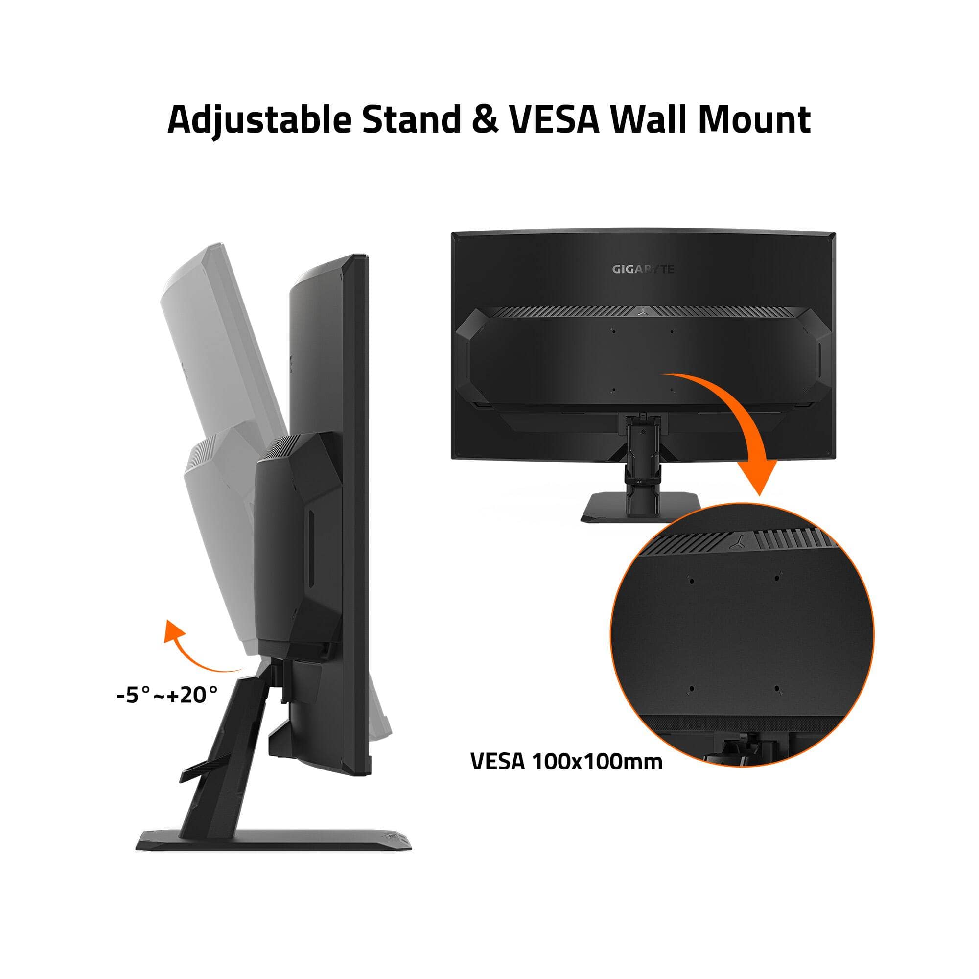 GIGABYTE GS32QCA Monitors New