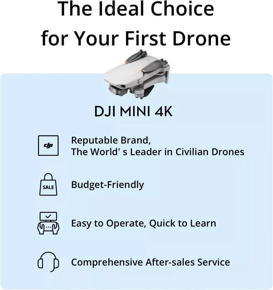 DJI Mini 4K Quadcopters & Multirotors New