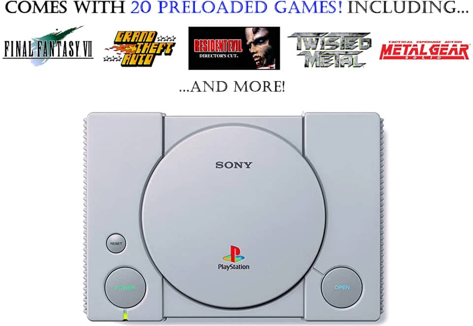 Sony PlayStation Classic Video Game Consoles New