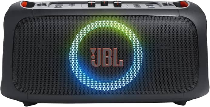 JBL PartyBox On-The-Go Essential Portable Bluetooth Speakers Black New