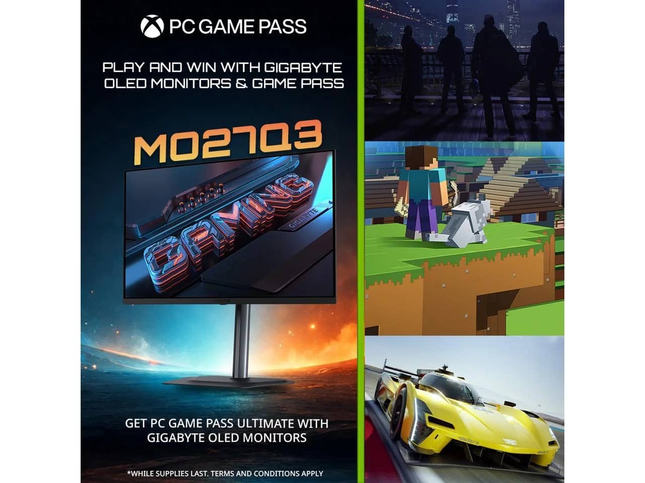 GIGABYTE MO27Q3 Monitors New