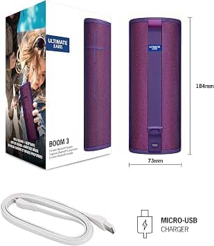 Ultimate Ears Boom 3 Portable Bluetooth Speakers New