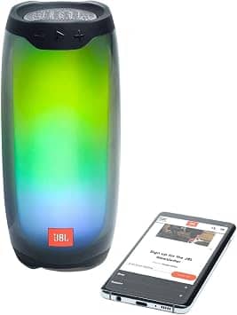 JBL Pulse 4 Portable Bluetooth Speakers Black Refurbished - Excellent