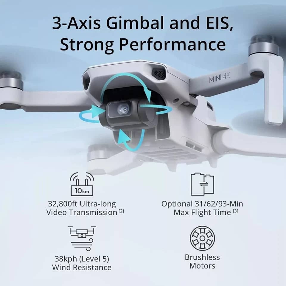 DJI Mini 4K Quadcopters & Multirotors New