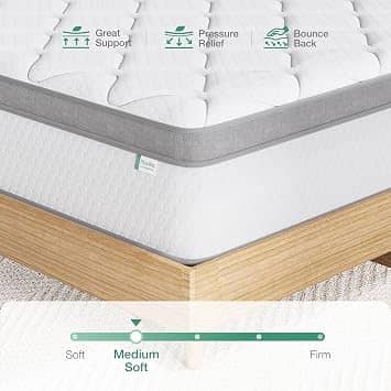 Novilla NAMSGYV5 Mattresses New Twin 10"