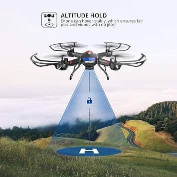 Holy Stone F181C Quadcopters & Multirotors Black Drone Only New