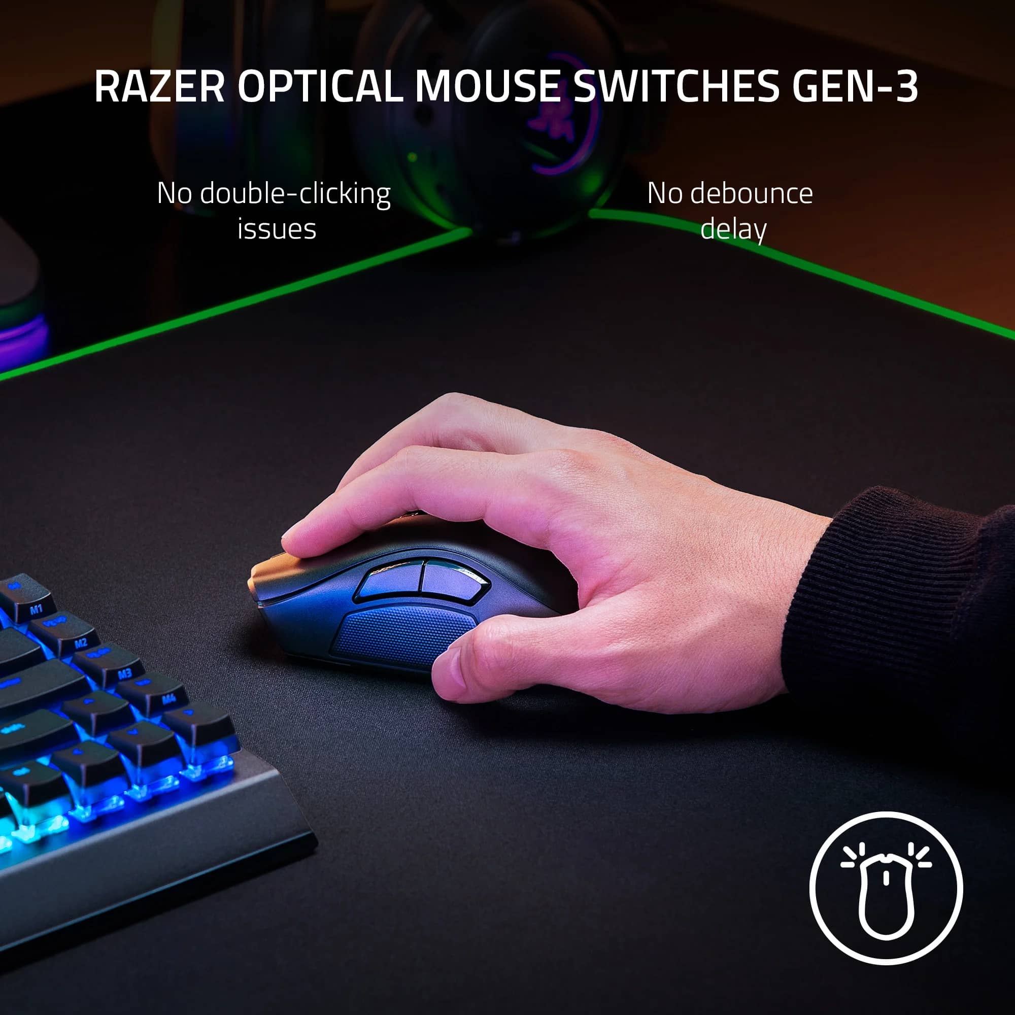Razer Naga V2 Pro Mice Black New