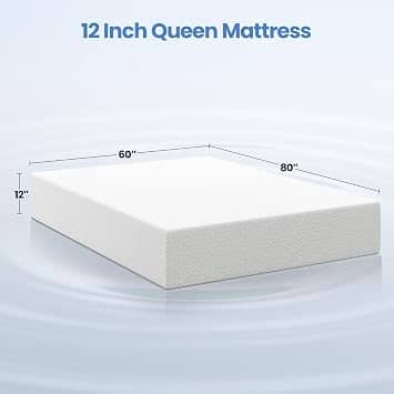Yaheetech Memory Foam Mattress Mattresses New Twin 8"