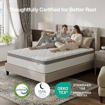 Novilla NAMSGYV5 Mattresses New Twin 10"