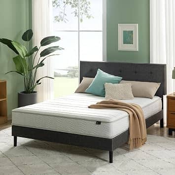 Zinus Foam and Spring Mattress Mattresses New Twin 6"