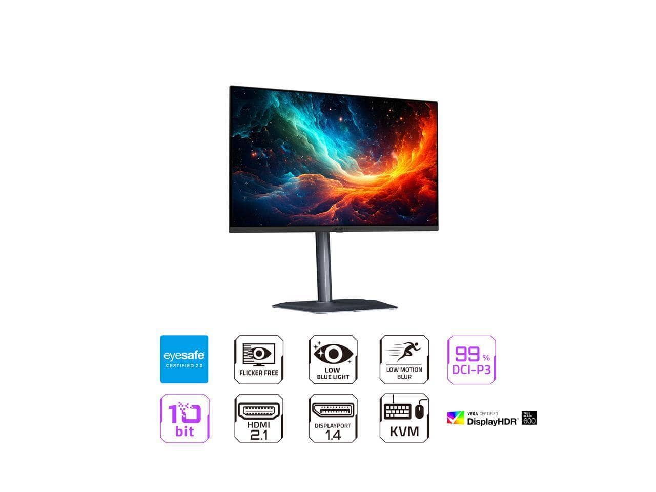 GIGABYTE MO27U2 SA Monitors New