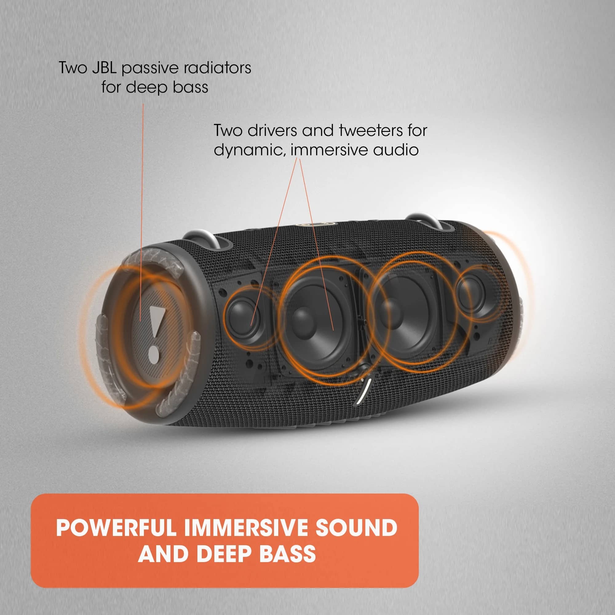 JBL Xtreme 3 Portable Bluetooth Speakers New