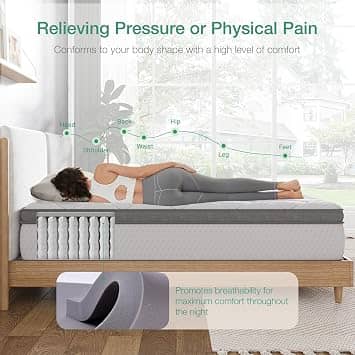 Novilla NAMSGYV5 Mattresses New Twin 10"