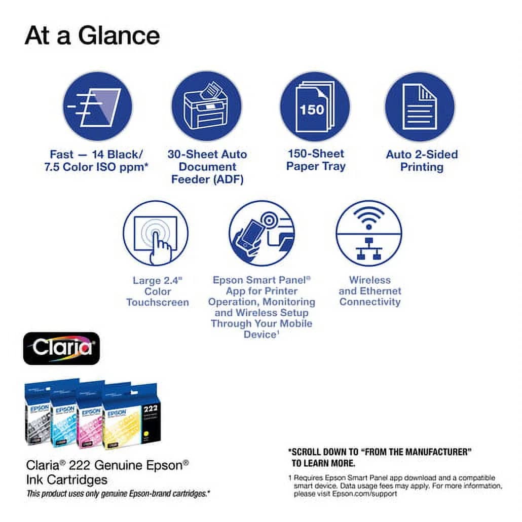 Epson WF-2960 Printers New
