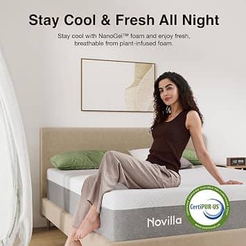 Novilla NV0M801 Mattresses New Twin 6"