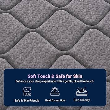 Avenco AOMSP3010TGY Mattresses New Twin 10"
