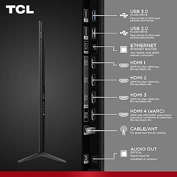 TCL QM64L TVs 55 inch New