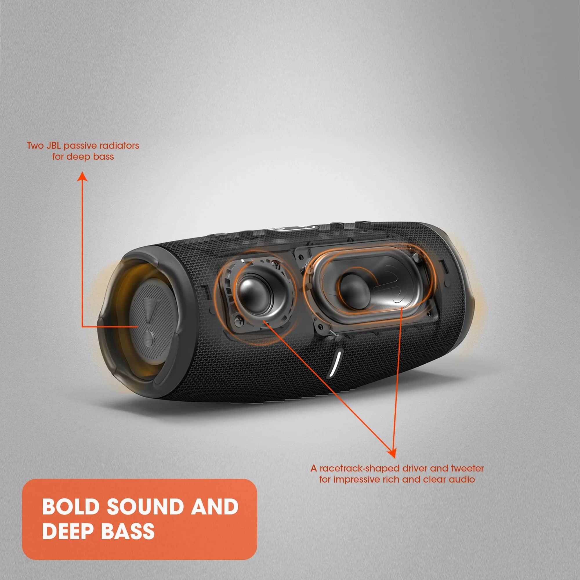 JBL Charge 5 Portable Bluetooth Speakers Black New