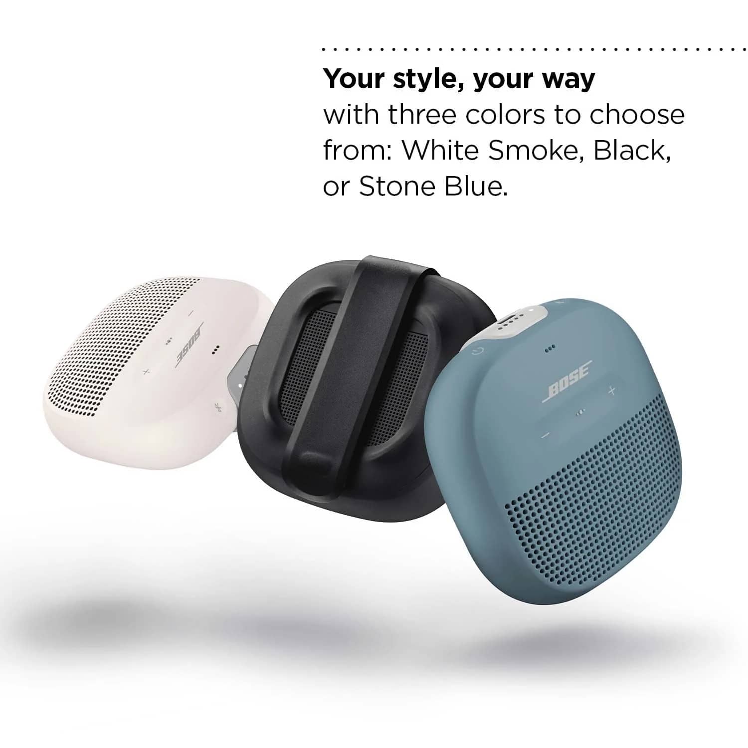 Bose SoundLink Micro Portable Bluetooth Speakers Black New