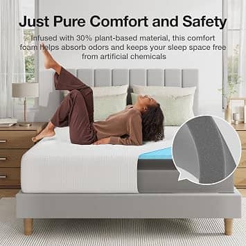 Novilla NAMMWV17 Mattresses New Twin 6"