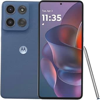 Motorola Moto G Stylus 5G 2025 Cell Phones Blue Straight Talk 128GB New