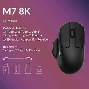 Keychron M7 Mice Black New