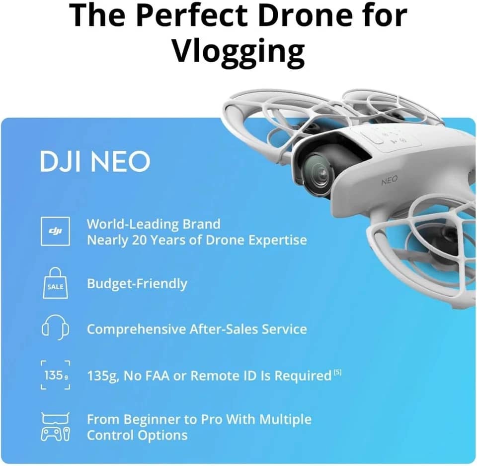 DJI Neo Quadcopters & Multirotors New