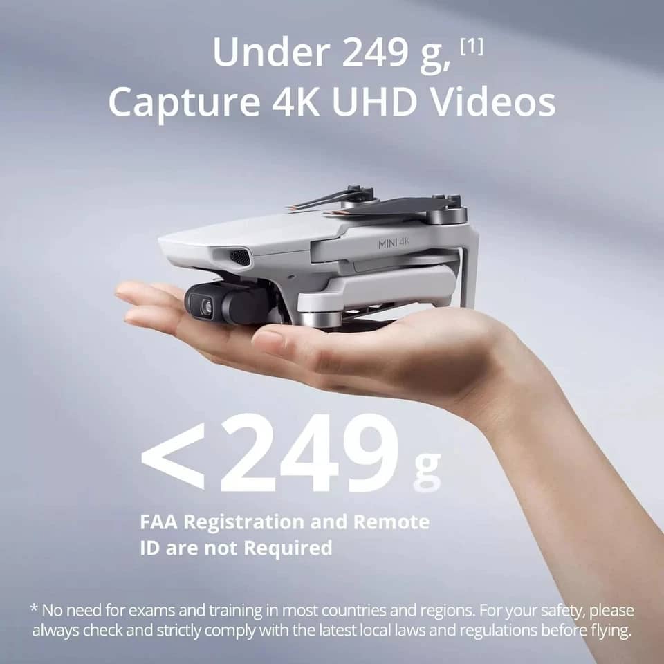 DJI Mini 4K Quadcopters & Multirotors New